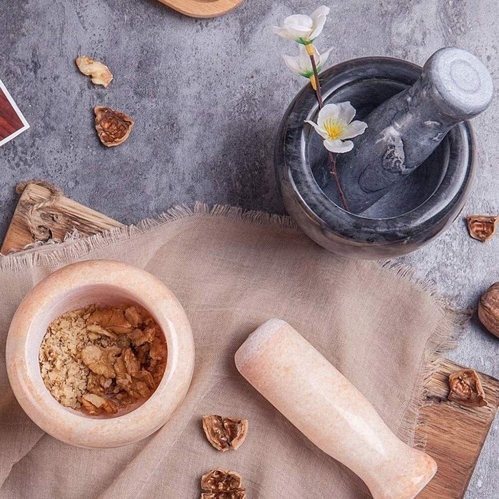 moździerz i tłuczek, zestaw moździerzy i tłuczków, granitowy młynek do ziół, pesto, przypraw, przypraw (kolor: #2) (#1)