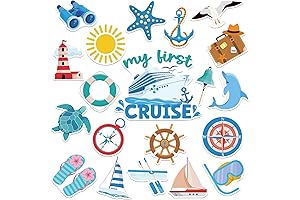 My First Cruise Trip Door Magnetic Funny Dolphin Slipper Magnet