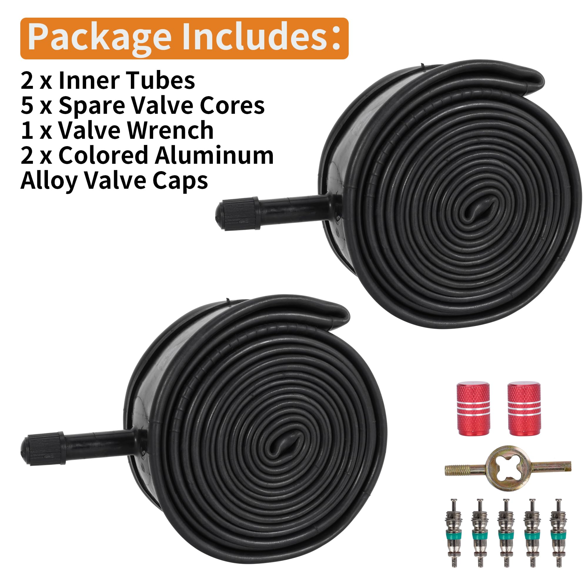 26 Inch Bike Tube s Bicycle With 32mm Schrader Valve Replacement