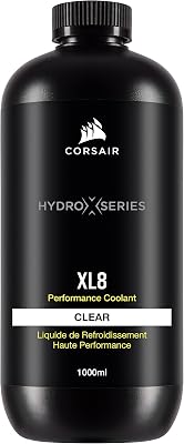 CORSAIR Hydro X Series, XL8, Performance Coolant, 1L, Clear