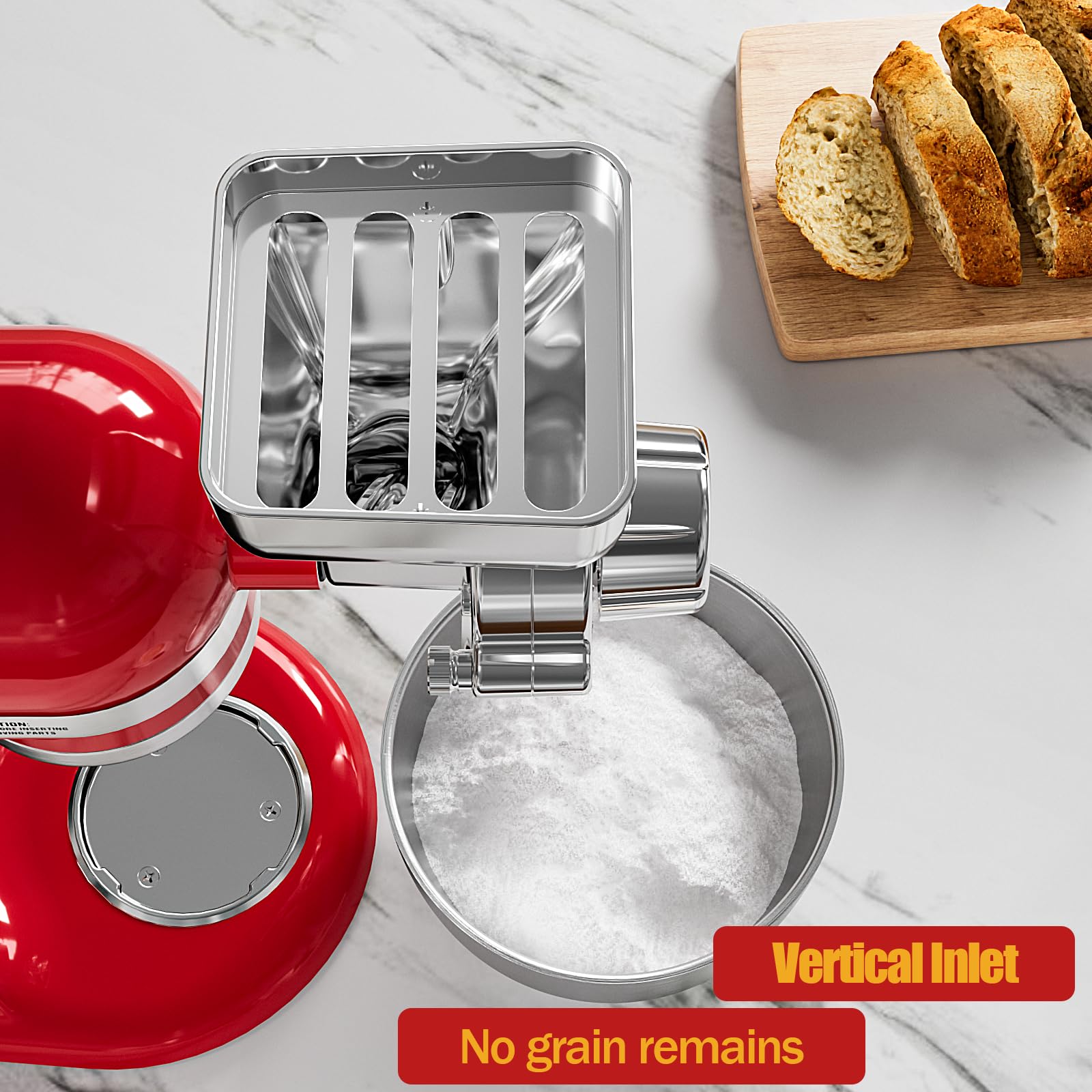 Amazon | EASCANDY オールメタルグレインミルアタッチメント