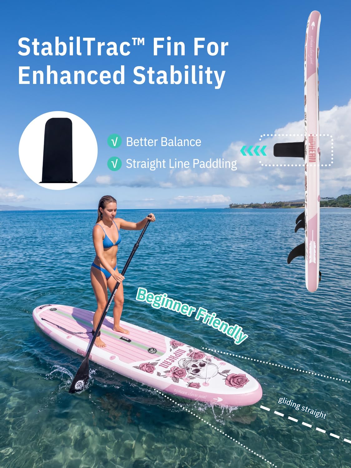 Amazon | Niphean 空気注入式スタンドアップパドルボード SUP