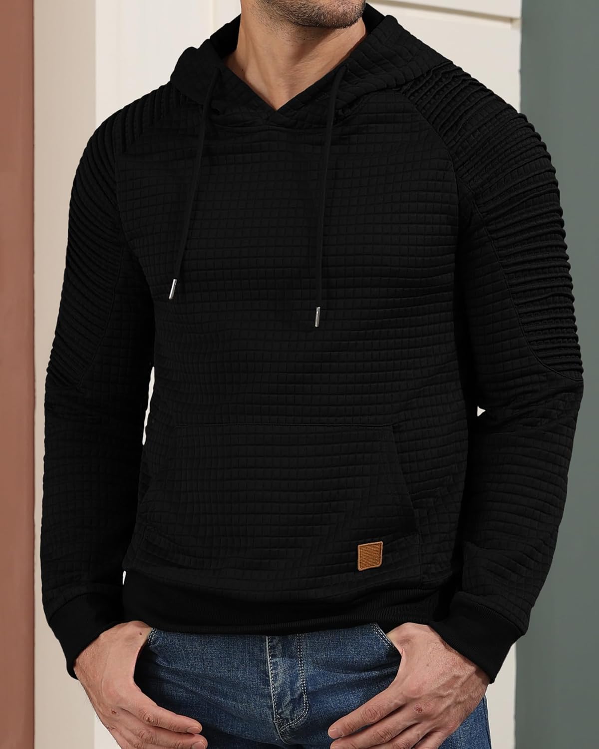 Aiyino Men's Long Sleeve Hoodies Pullover - Image 3