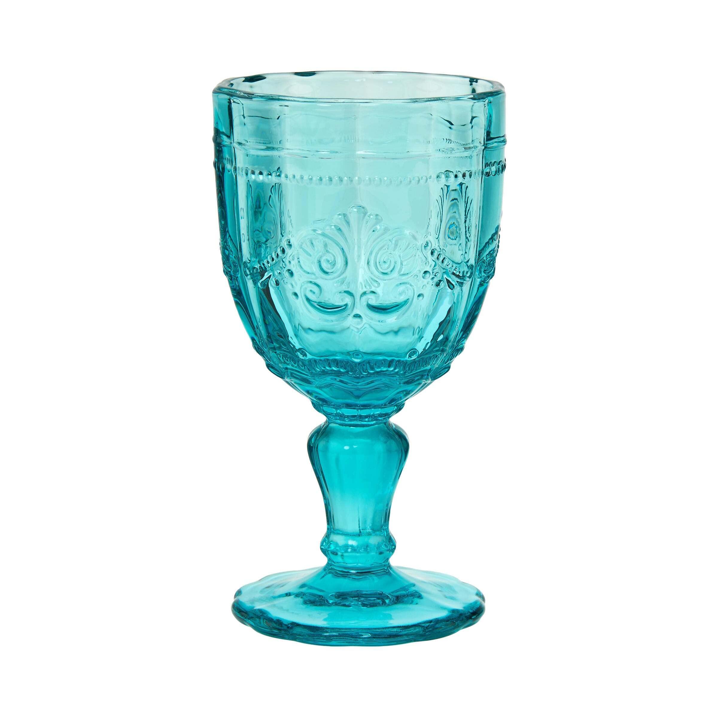 12 Stück Vintage-Kelchgläser, 220 Ml – Transparent Für Wein, Cocktails, Saft & Mehr