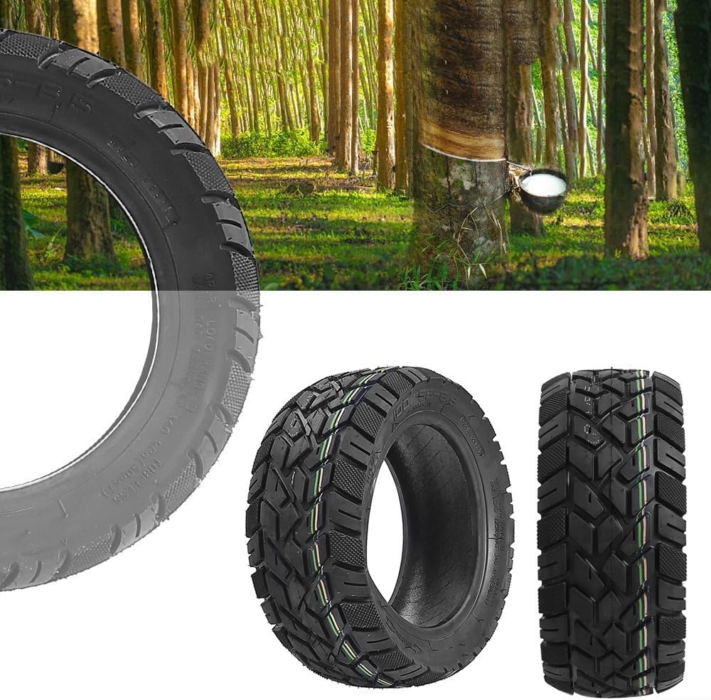 11 inch 100/55-6.5 Tubeless Tyre For KAAB0 Electric Scooter, Rubber Off-road Tire Scooter Replacement Parts