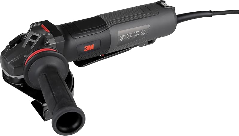 3M Electric Angle Grinder, 11131, VS, 6 in Paddle Switch, 13-Amp, 120V, for Cutting, Grinding, Polishing and Rust Removal,1 EA