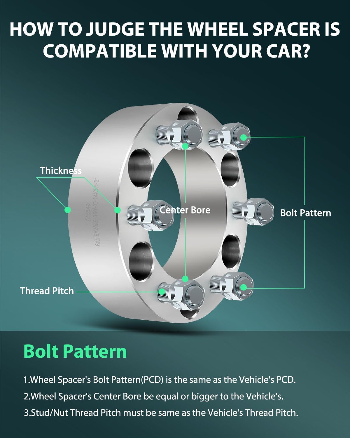 SCITOO 4Pcs 2" Wheel Spacers 4x110 Studs 10x1.25 74.1mm 4Lug Hubcentric Wheel Spacers Fit for Yamaha Grizzly 700 Grizzly 550 Grizzly 450 Grizzly 350 Rhino 700 Big Bear 400 Wolverine 450