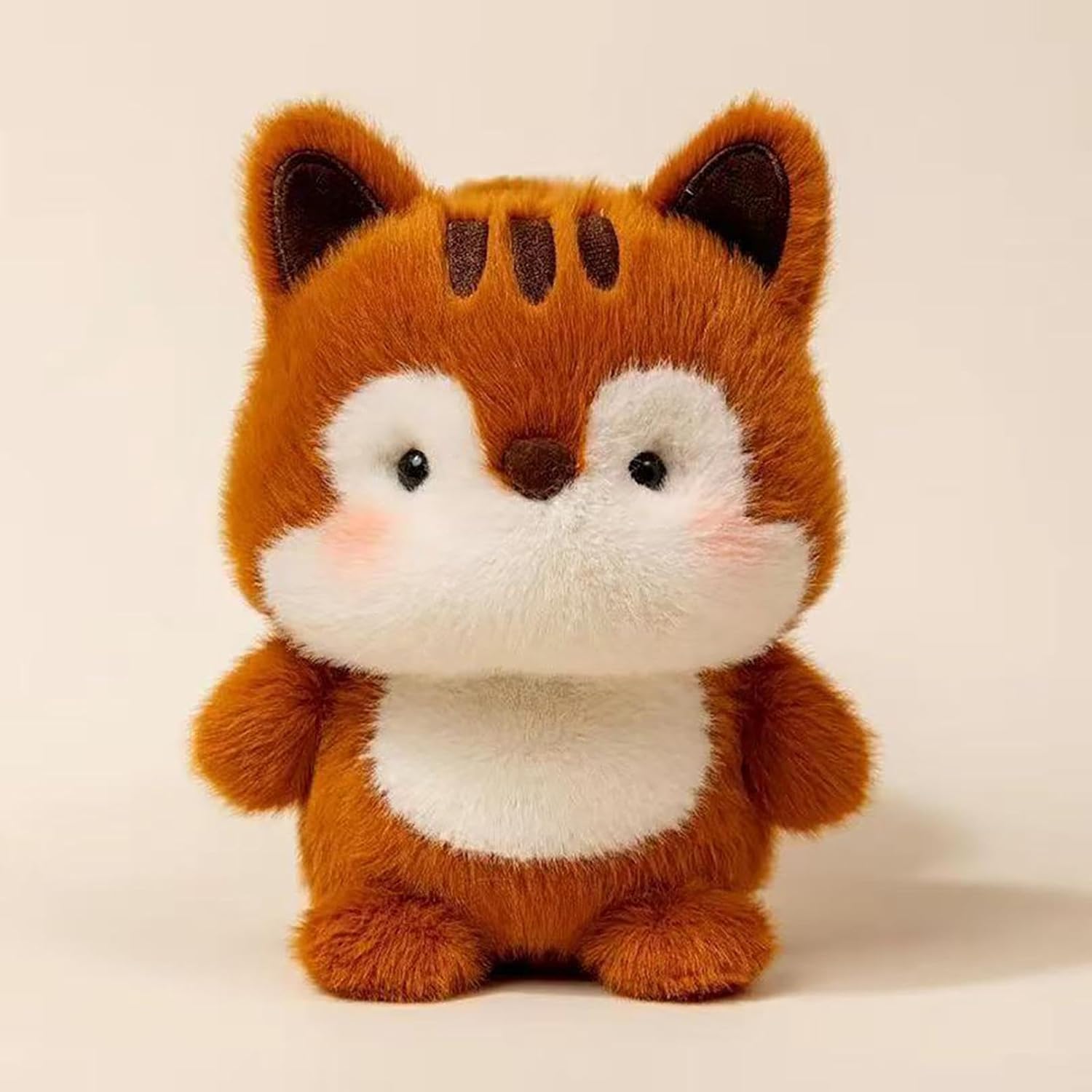 Realistic Stuffed Animals, Companion Toys, Soft Flock, Sleep Aid, Anxiety Relief Toys, Endearing Squirrels Expression, On-Demand for Everyday Needs, Unique and Thoughtful Present