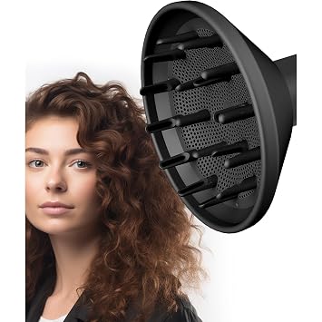 Diffuser Attachment for Shark FlexStyle, Styling Tool for Wavy, Curly, Coily Hair, Enhance Natural Curls Accessories for Flex Style Styler - Not for Blow Dryer