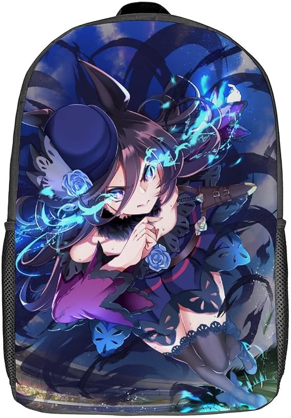 Amazon Co Jp ウマ娘 ライスシャワー リュック バックパック 17インチ 大容量 ユニセックス しわ耐性 抵抗収縮 Zarker 人気 おしゃれ 男女兼用 シューズ バッグ
