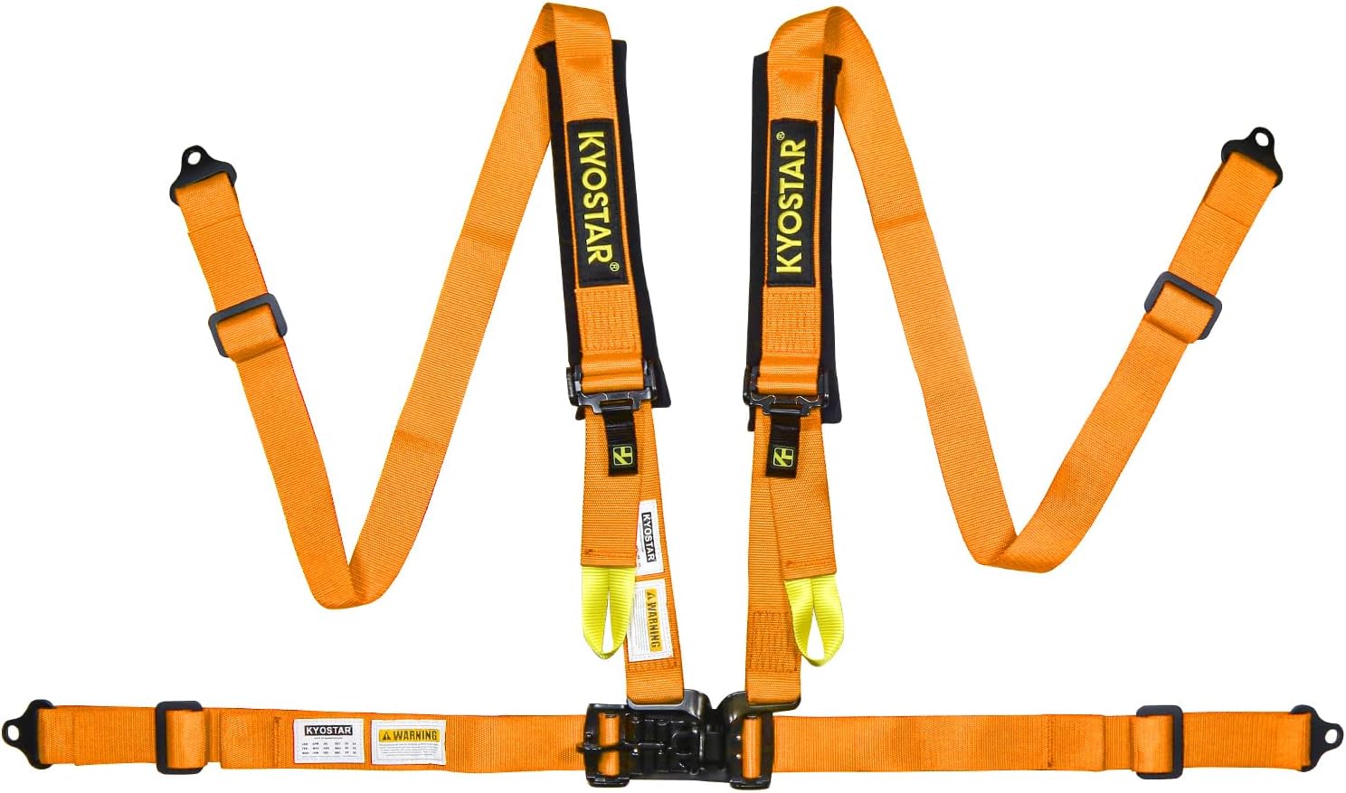 4 Point Harness Seat Belt with 2 Inch Padding Comfortable Shoulder Pad Seat Belt