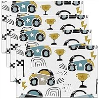 Vista 17 de Manteles individuales educativos para niños, manteles individuales para niños pequeños, manteles individuales impresos en lenguaje de señas, tela