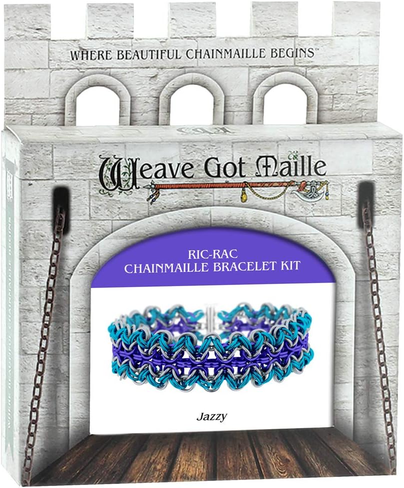 Jazzy RIC-Rac Chain Maille Bracelet Kit