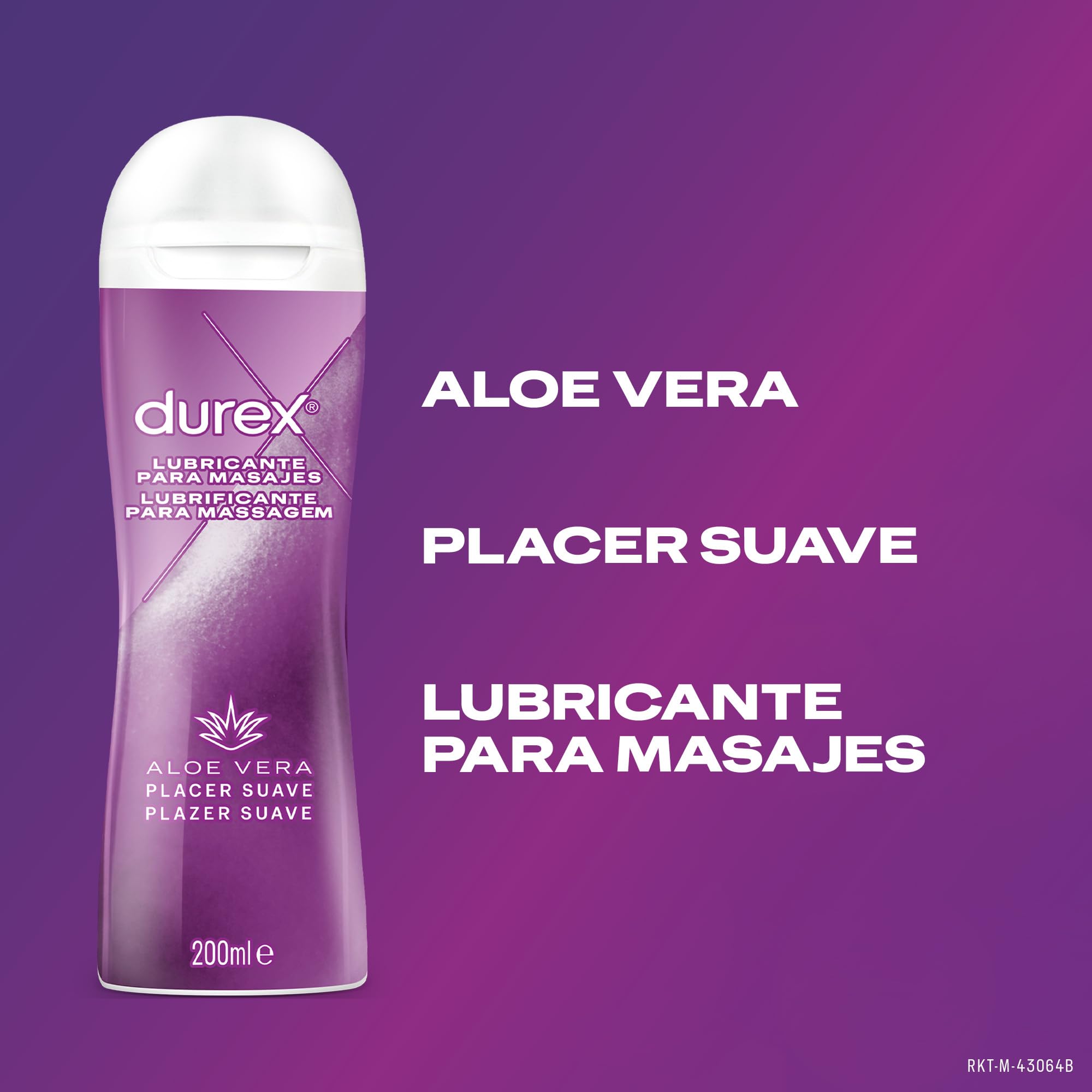 Durex Massagele mit Aloe Vera, 200 ml, geruchlos Durex Massagele mit Aloe Vera, 200 ml, geruchlos