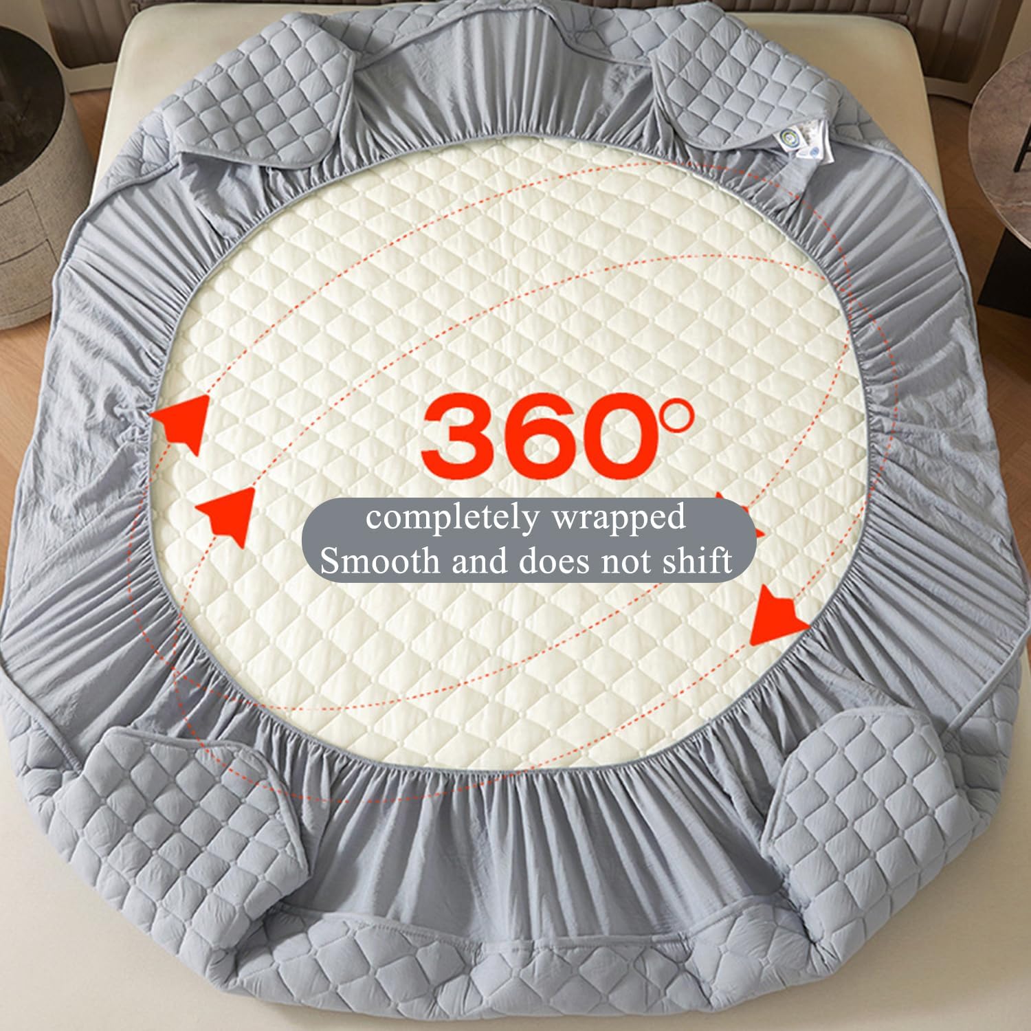 Comfortable Mattress Protector Fitted Sheet with 360° Elastic Band Full Wrap Mattress Cover Super Soft Bed Cover Machine Washable 12'' Deep Pocket Mattress Pad Cover,Pink,90X200cm(Twin)