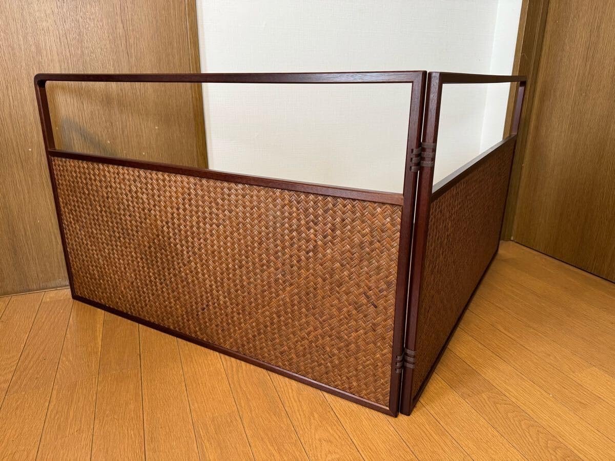 風炉先屏風　利休梅　美品　最終価格 風炉先屏風 利休梅