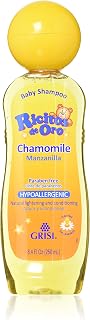 Set of 3 Ricitos de Oro Baby Shampoo Chamomile Hypoallergenic Tear Free Shampoo