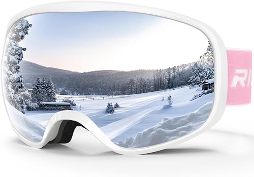 RIOROO Gafas de esquĂ de snowboard para hombres, mujeres, adultos, jĂłvenes, sobre gafas OTG100% protecciĂłn UV, antivahovisiĂłn amplia RIOROO Gafas de esquĂ de snowboard para hombres, mujeres, adultos, jĂłvenes, sobre gafas OTG100% protecciĂłn UV, antivahovisiĂłn amplia