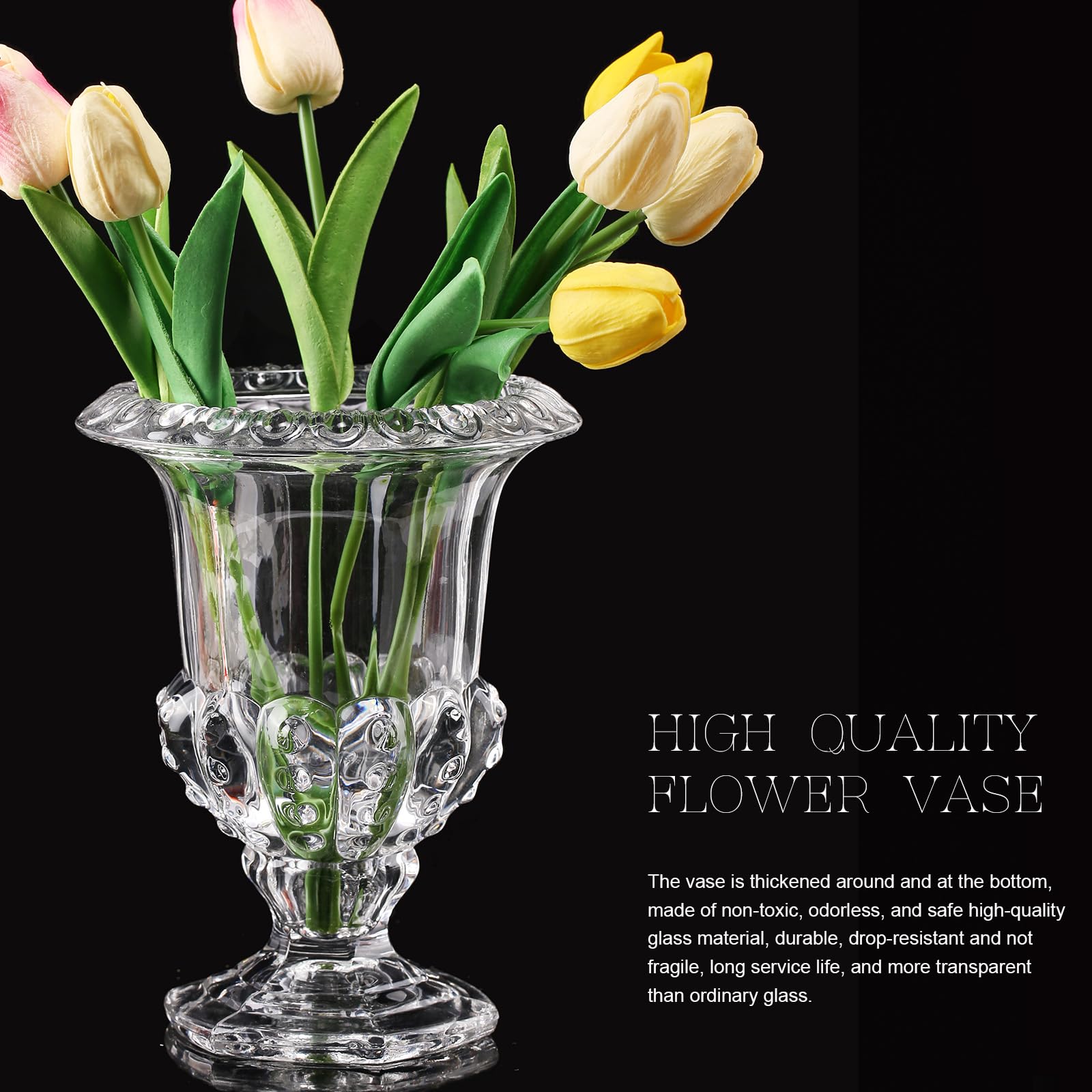 Amazon.co.jp: ガラス花瓶、アートプラントフラワー花瓶。ご自宅