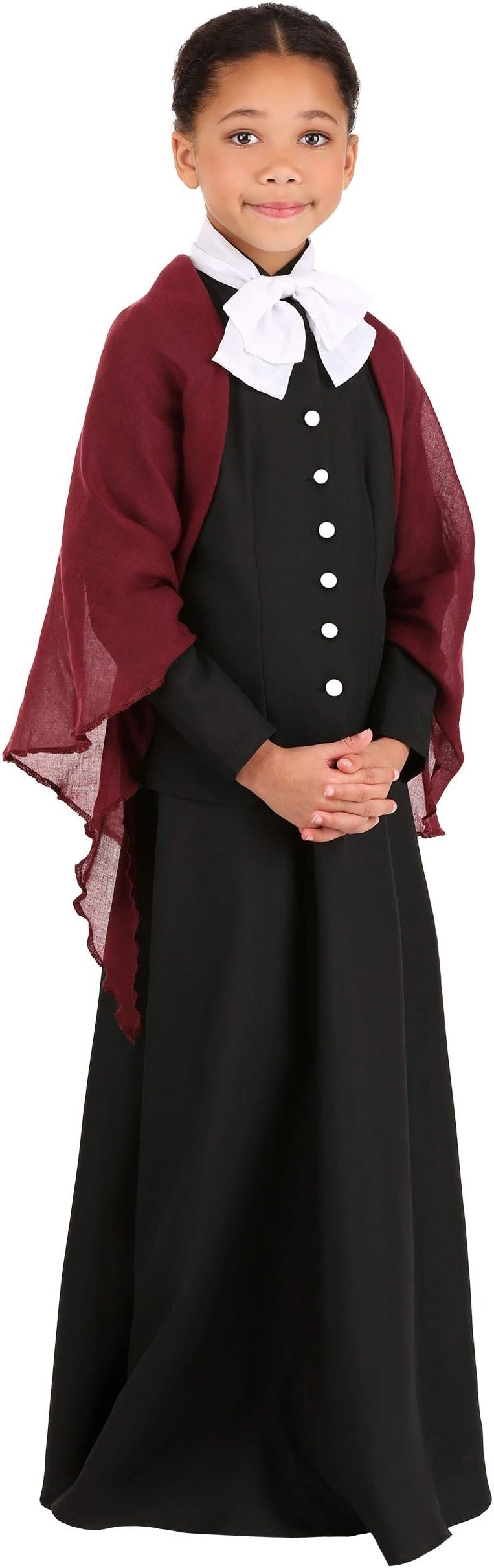 Fun CostumesCourageous Harriet Tubman: Kid's Costume - Honor History with This Inspirational Icon's Attire for Young Heroes!