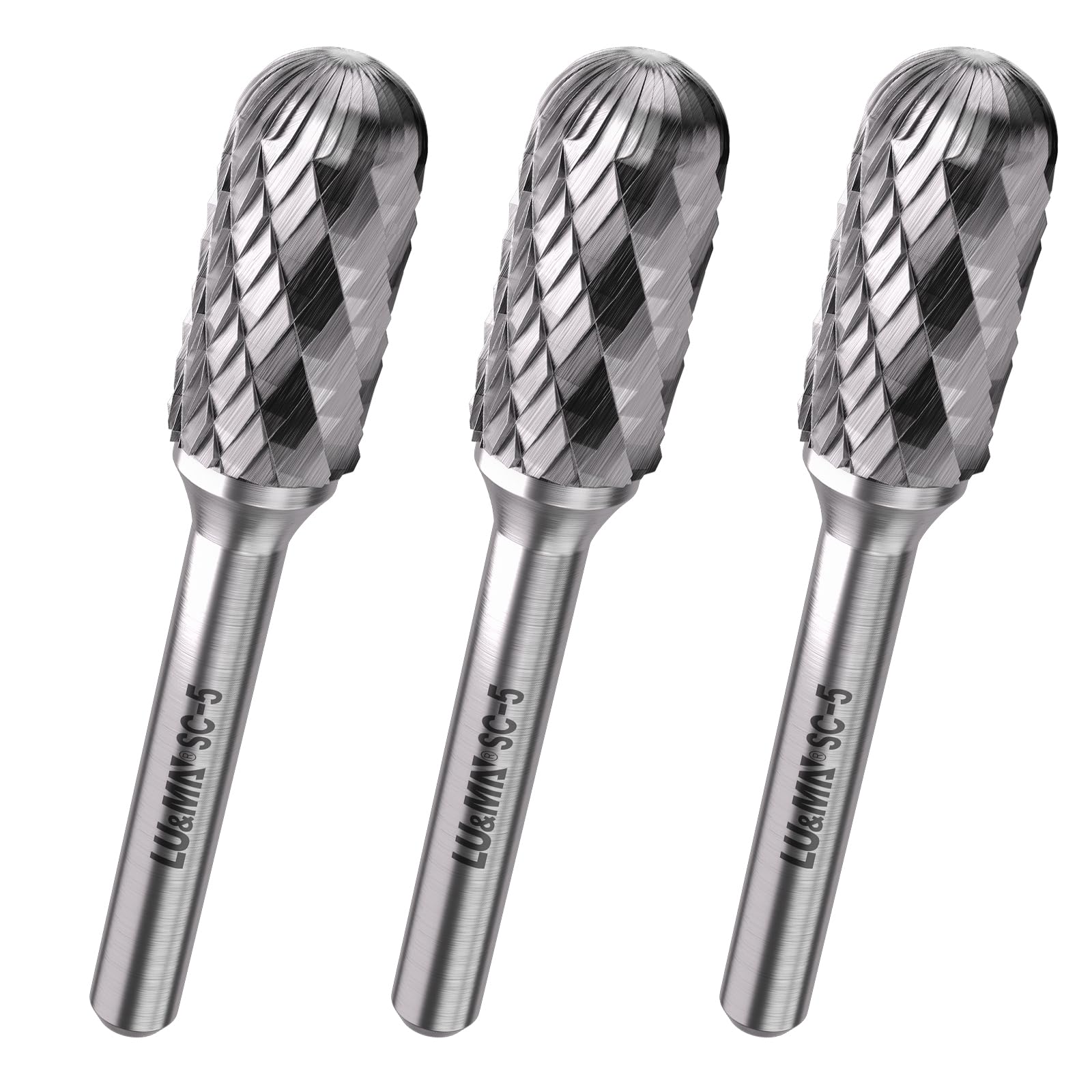 LU&MN Tungsten Carbide Burr Set, 1/4" Shank, 10 Pcs — Amazon image 15