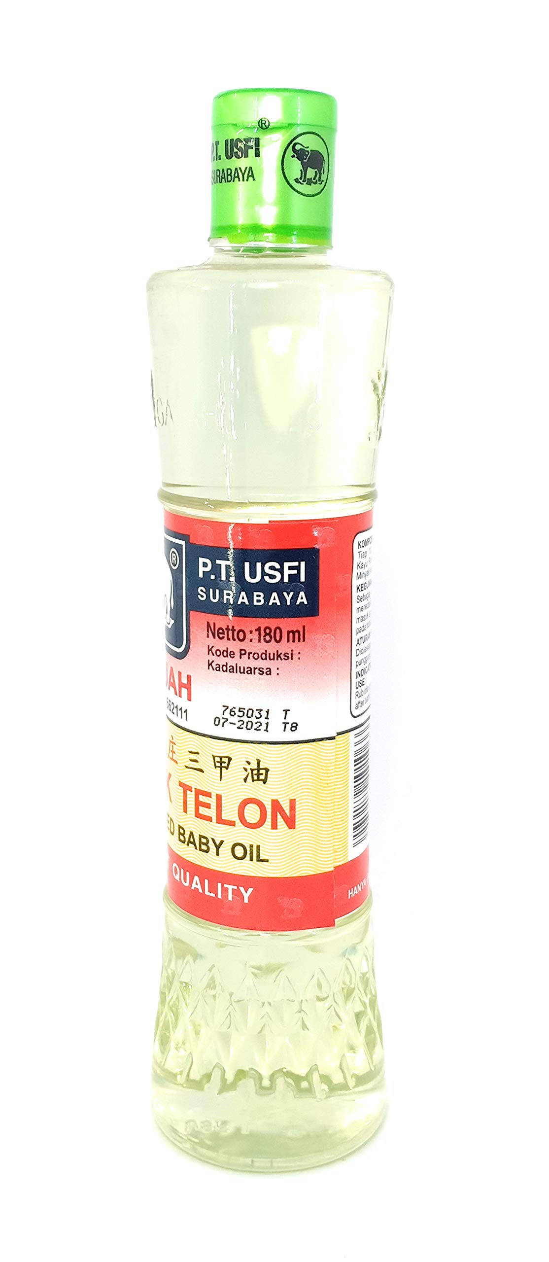 Cap Gajah Minyak Telon (Medicated Baby Oil), 180 ml