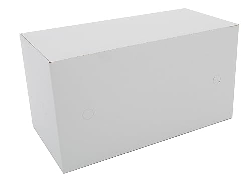 Miniatura 4 de Southern Champion Tray 2757 - Caja de transporte de cartón blanco para cena, 9 pulgadas de largo x 5 pulgadas de ancho x 4 pulgadas de alto (caja de