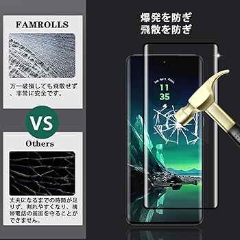 Amazon.co.jp: 【2+2枚セット】 対応 Motorola Edge 40 Neo