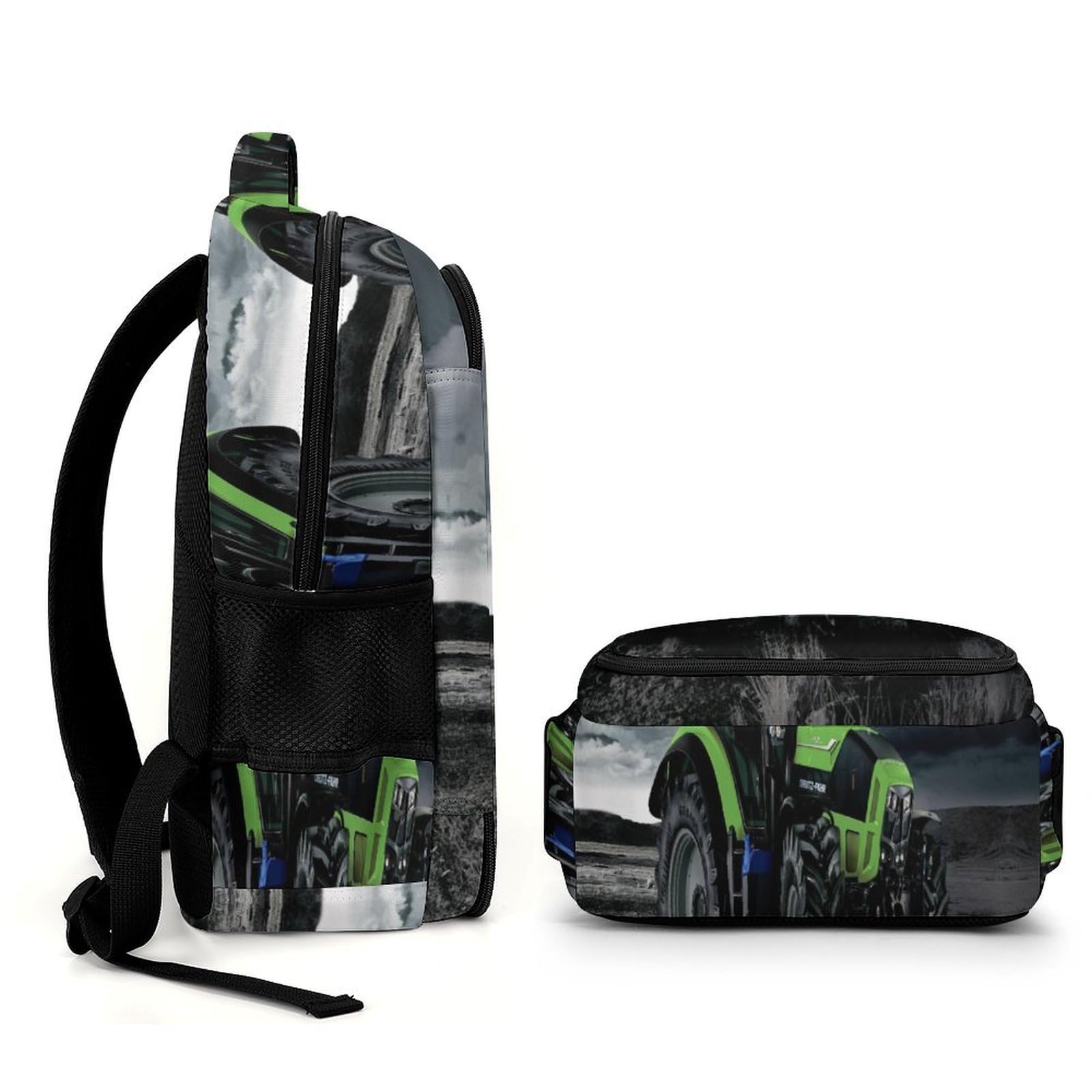 Rucksack Jungen 8 Jahre Traktor Rucksack Für Kinder Von 6 Bis 11 Jahren Schulrucksack Kinder 3D- Leichter Reise Outdoor Freizeit