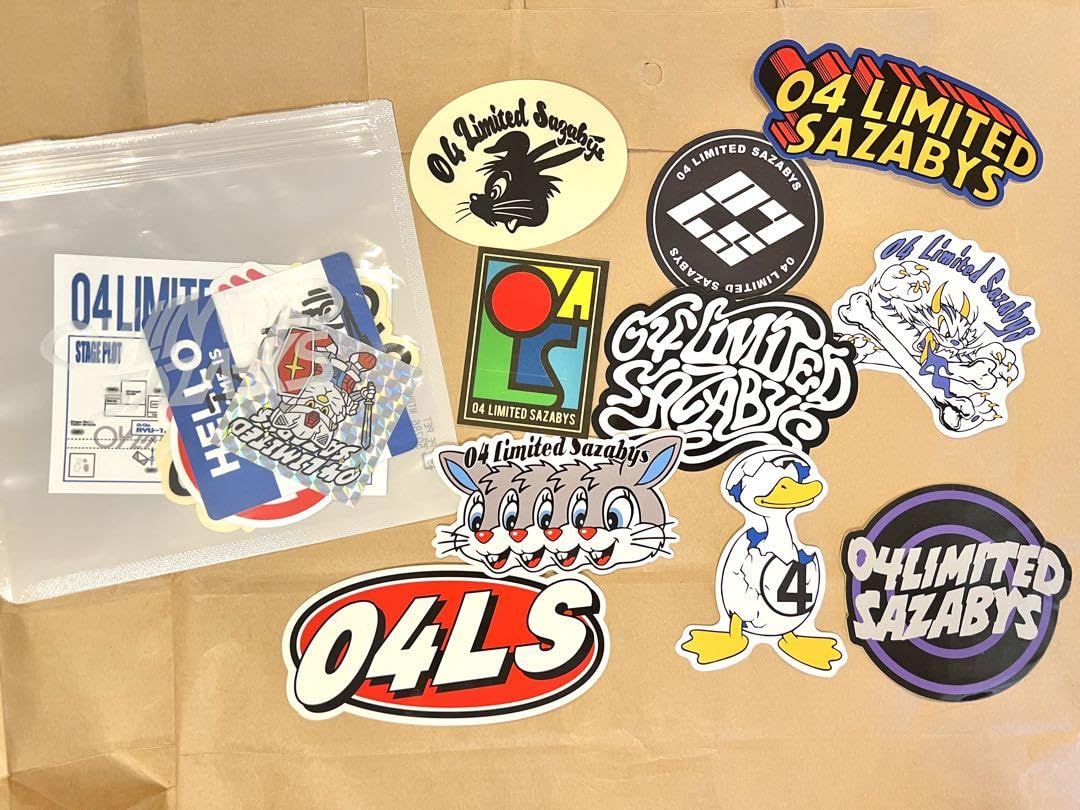 04 Limited Sazabys Jo 3枚セット Amazon.co.jp: 04 Limited Sazabys フォーリミ ステッカーセット
