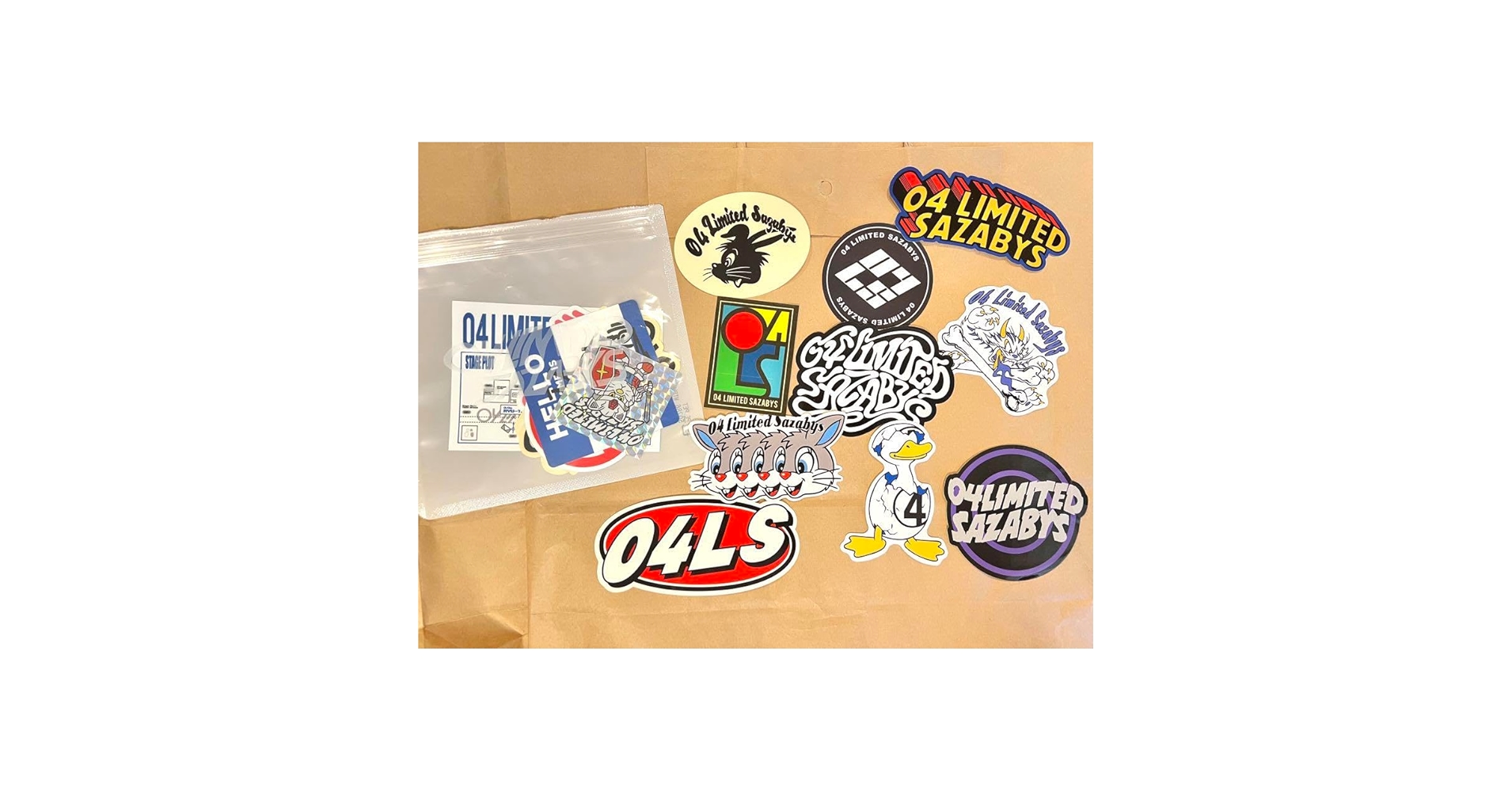 Amazon.co.jp: 04 Limited Sazabys フォーリミ ステッカーセット