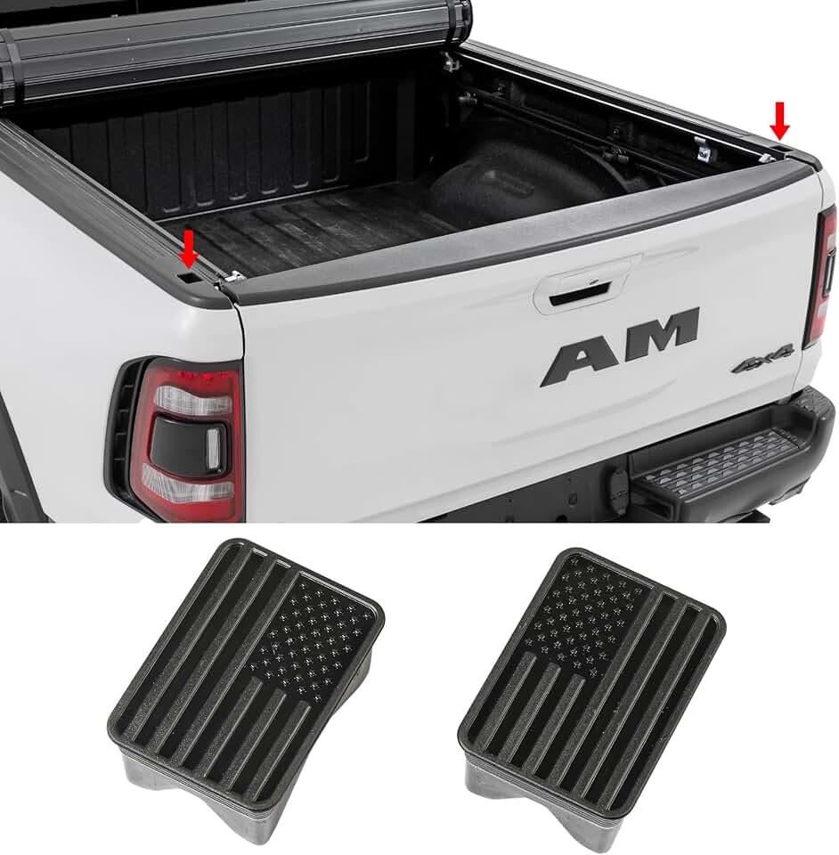 Amazon.com: Dodge Ram 1500 Bed Rail Caps