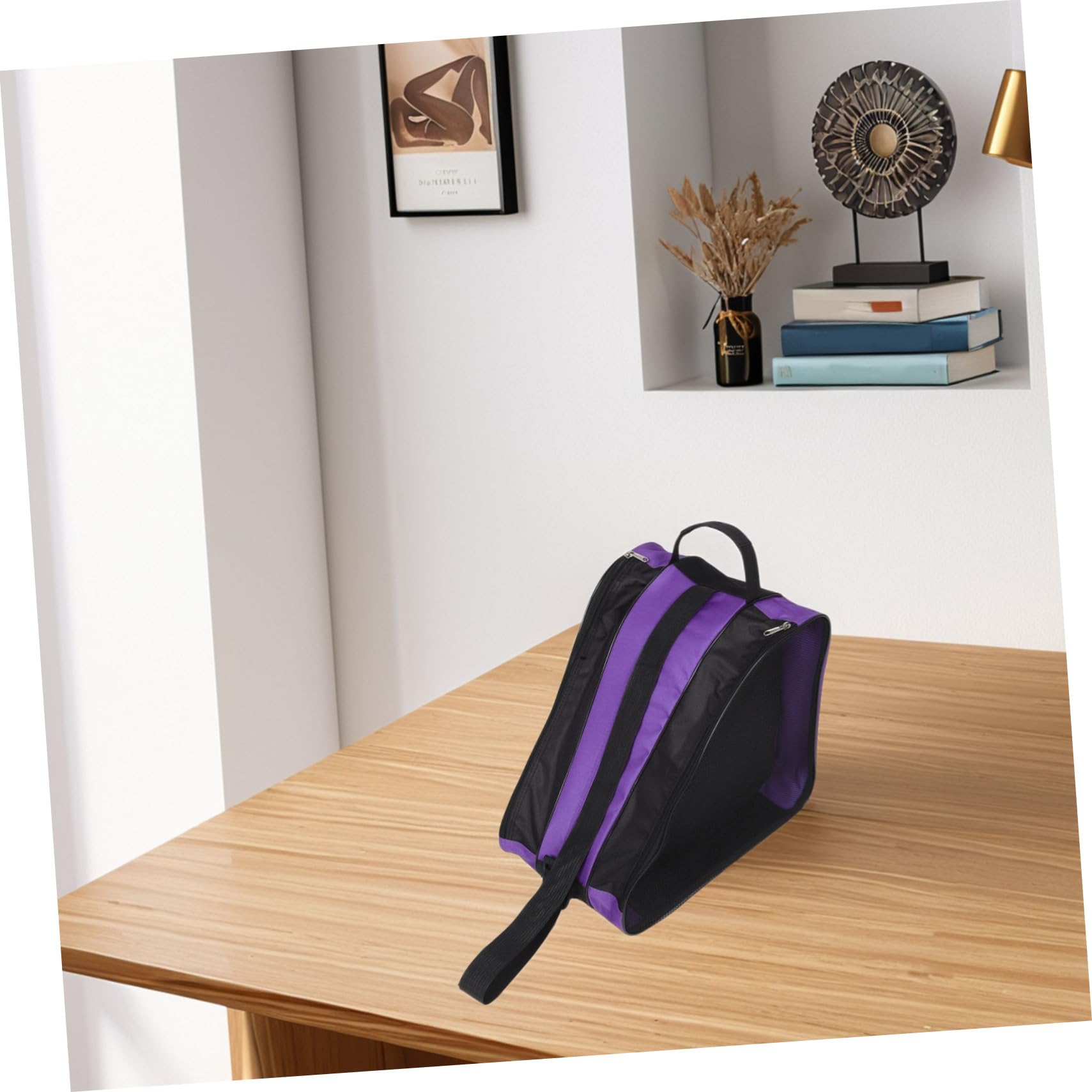 Bolsa para Patines Portátil 2 Piezas de Tela Oxford, Diseño Multicapa