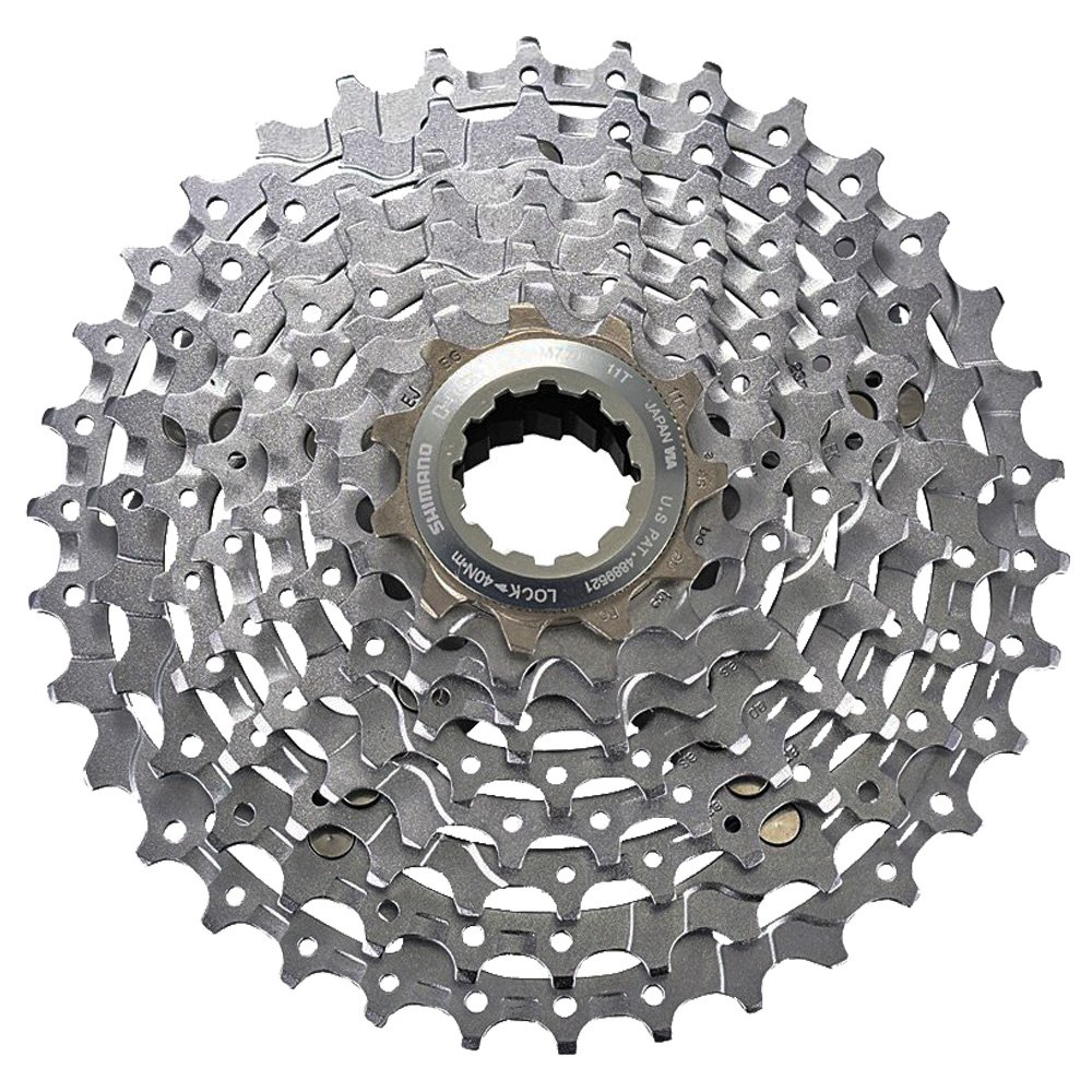 SHIMANO Cassetta Deore Xt a 9 scomparti per adulti, unisex, grigia, taglia unica