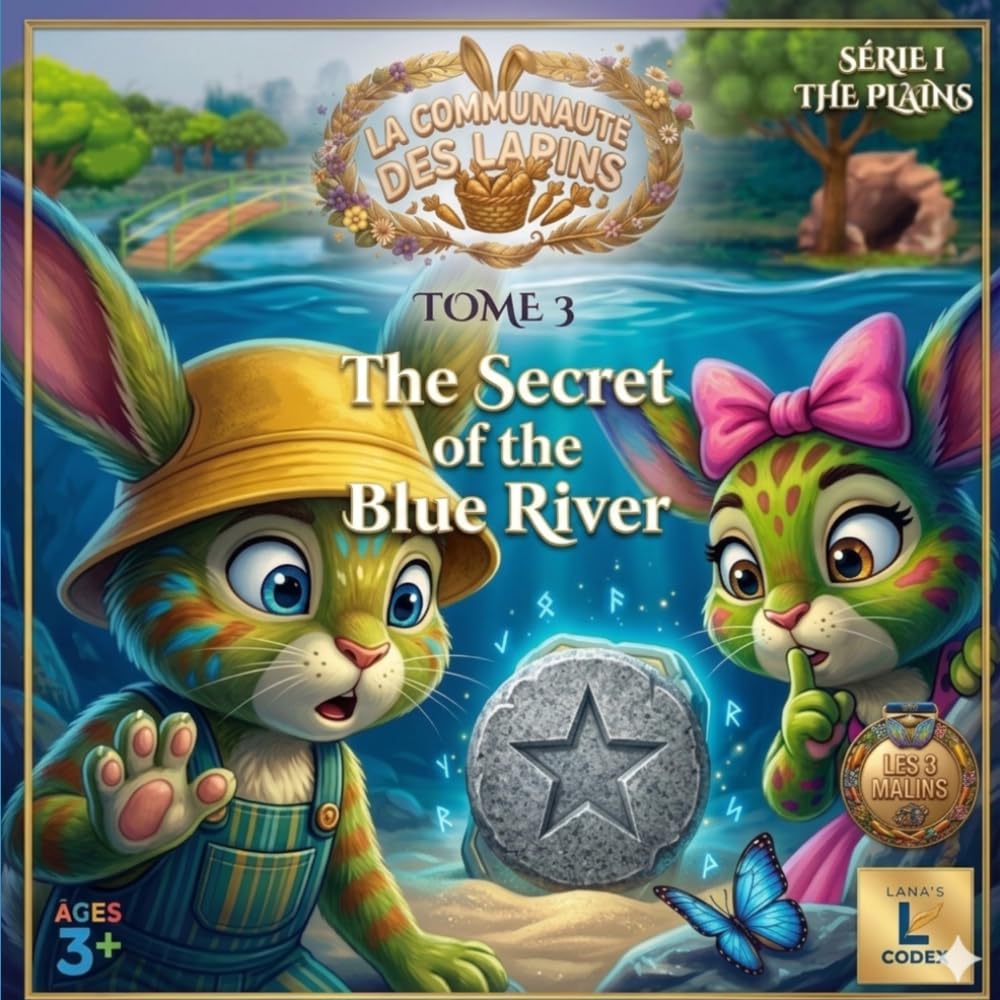 THE SECRET OF THE BLEU RIVER - VERSION BILINGUE (La Communauté des Lapins)