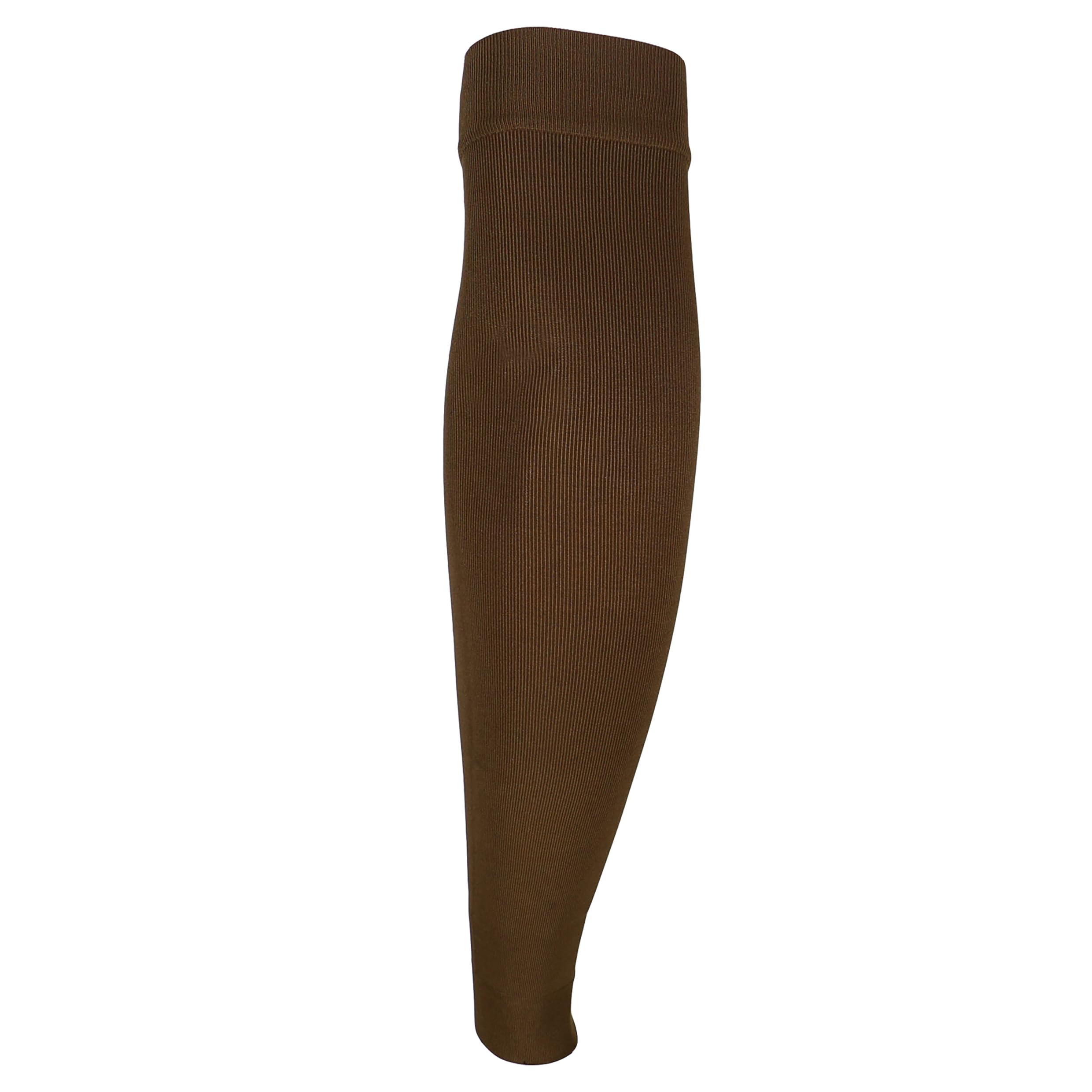 NuVein 20-30 mmHg Compression Lymphedema Arm Sleeve, Medical Support for Post Surgical Swelling Recovery, Brown, Large
