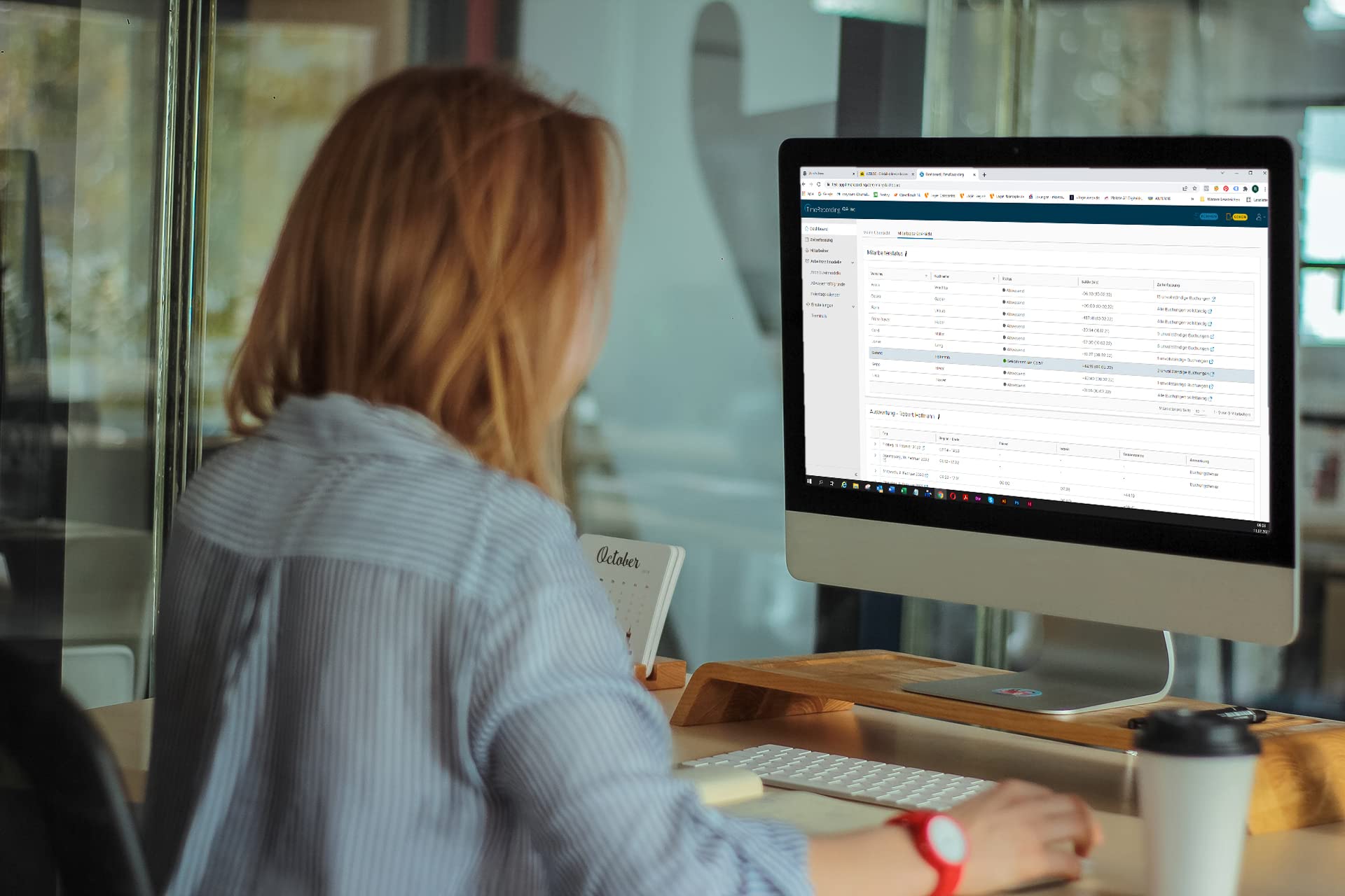 Komplettsystem zur effektiven Zeiterfassung mit Karten inkl. Webinterface, entwickelt in Deutschland mit Support aus Deutschland | IDENTsmart TimeRecording - ID800 Starterkit Basic