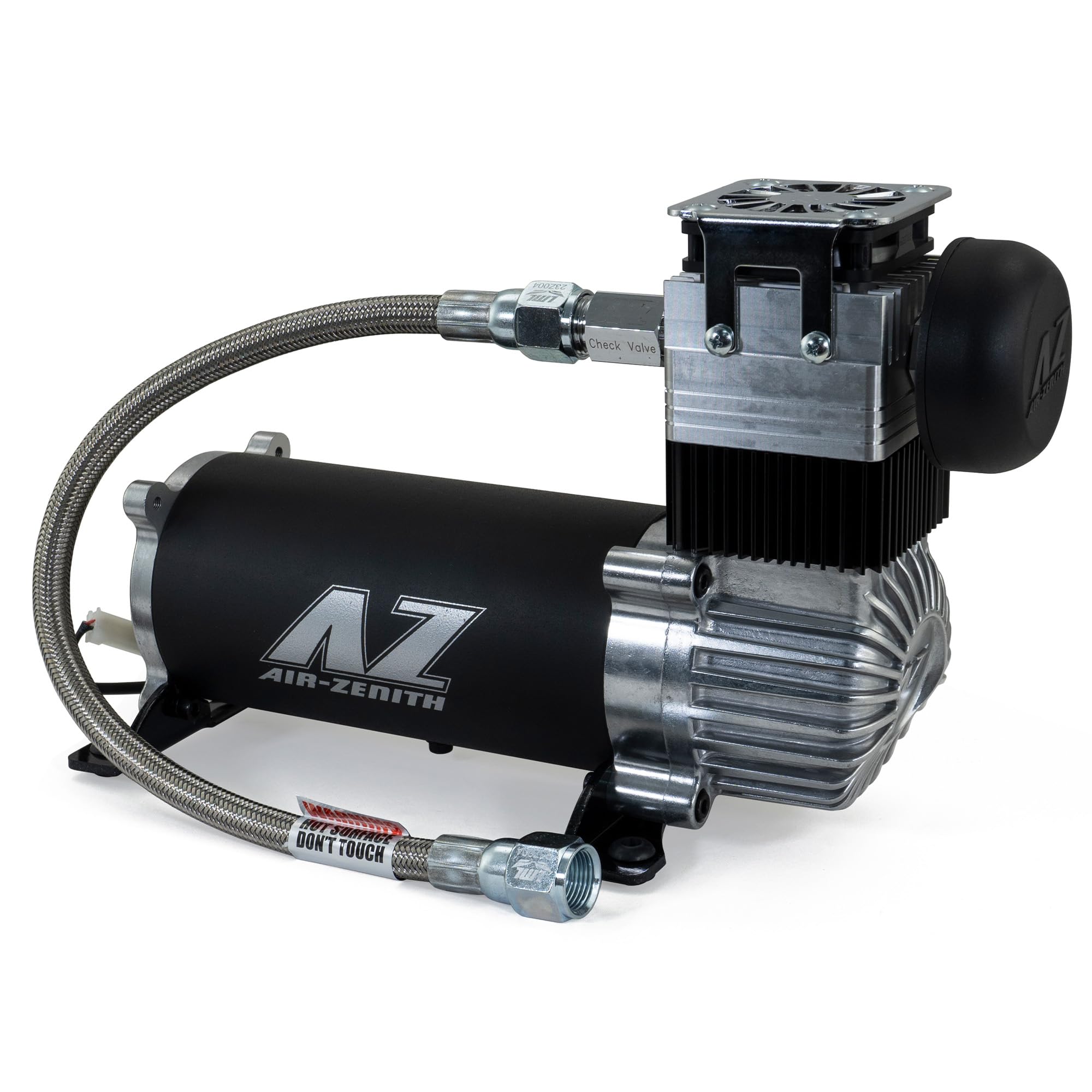Black & Silver 200 PSI Air Zenith OB3 Air Compressor | 4.5 CFM | 12-Volt | 100% Duty Cycle
