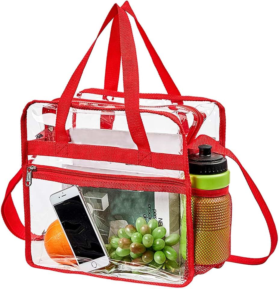 clear plastic bag 12x6x12