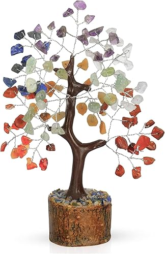Árbol de chakras, árbol de cristal, decoración de Feng Shui, cristales y piedras, decoración del árbol de la vida, decoración de chakras, piedras Árbol de chakras, árbol de cristal, decoración de Feng Shui, cristales y piedras, decoración del árbol de la vida, decoración de chakras, piedras