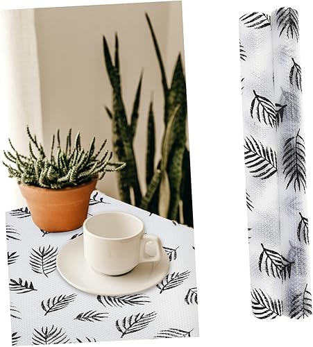 Vista 5 de NOLITOY Mat 1 tapete multiusos para tazas de cocina, práctico tapete antideslizante