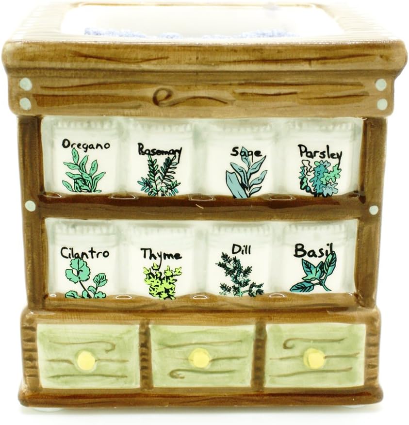 Time & Again Aromatherapy "Spice Rack" Tealight Candle Holder Oil Diffuser Tart Burner / Warmer