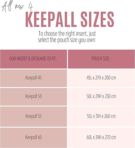 Miniatura 3 de Keepall Bag Organizer for Lv Keepall 50 Insert Keepall 45 Organizer Base Shaper Handmade 3mm Premium Felt Snug Sturdy (Keepall 55, Black)