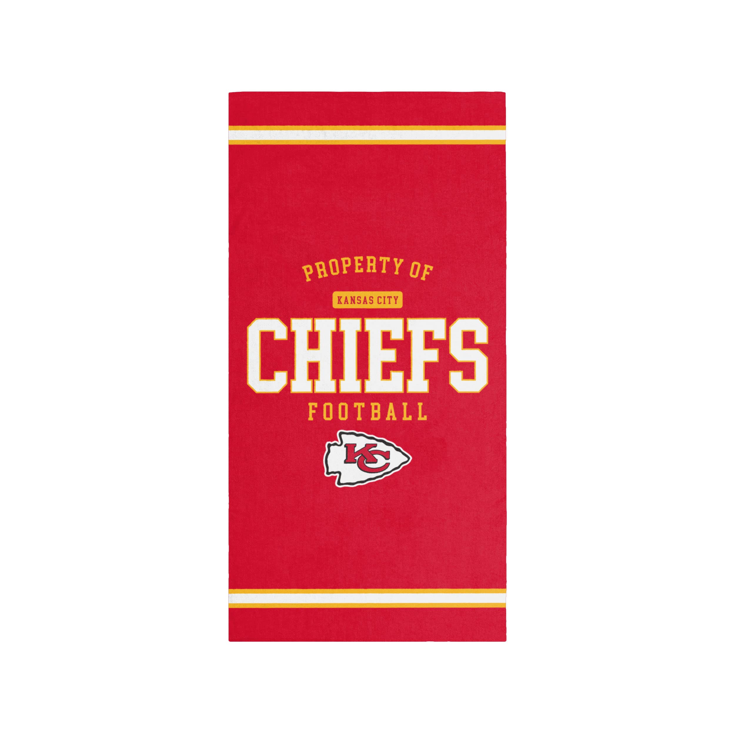 Serviette de plage Kansas City Chiefs l'idée cadeau idéale pour les fans de NFL