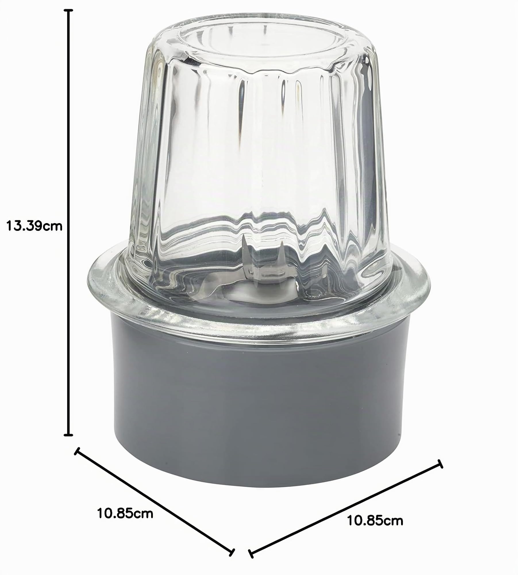Kenwood Kräuter und Gewürzmühle KAP10.000GY, Zubehör für Prospero+ Küchenmaschinen, elektrische Kräutermühle für frische und getrocknete… – Ansicht 3
