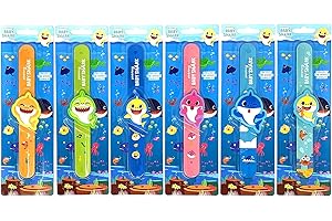 Slap Band Bracelets with Enchanting Baby Shark Charms
