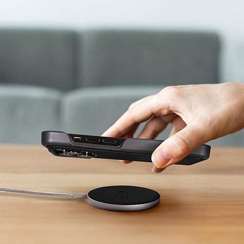 Miniatura 3 de Dreem Empower - Cargador inalámbrico magnético compatible con MagSafe para iPhone 1615141312 y dispositivos con certificación Qi, cuero vegano de