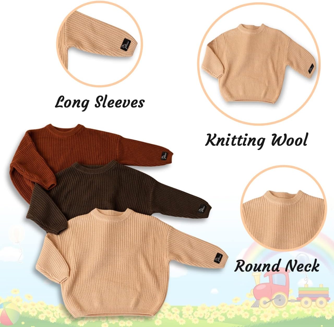 Baby Sweater, Knit Baby Toddler Sweater, Fall Sweater, Pullover, Winter Sweater Knit Sweater