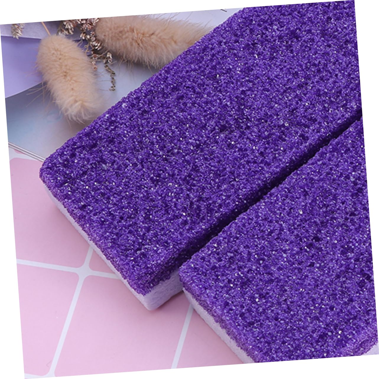 FRCOLOR 18pezzi Strumento Per Pedicure Con Pietra Pumice Per Esfoliazione Dei Piedi Rimuovi Calli e Morta Massaggiatore Per Piedi Pratico Per Viaggi