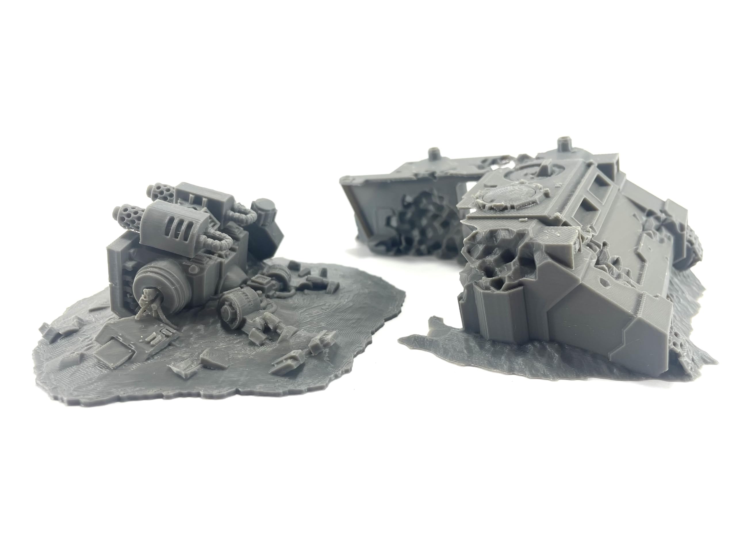 40 Barils En 3D Pour Wargames Sci-Fi – Décoration 28 Mm/32 Mm – Terrain Modulable Warhammer, Kill Team - 4
